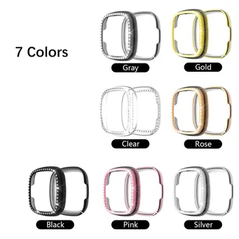 Single Row Drill PC Hollow Out Protective Case for Fitbit Versa3/Sense Protective Case Watch Cover for Fitbit Versa3/Sense 
Single Row Drill PC Hollow Out Protective Case for Fitbit Versa3/Sense Protective Case Watch Cover for Fitbit Versa3/Sense