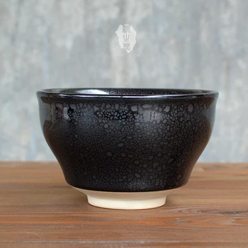 Japanese tea ceremony ceramic black glaze teaware matcha bowl rough pottery tea set tea cup fine powder teacup
Japanese tea ceremony ceramic black glaze teaware matcha bowl rough pottery tea set tea cup fine powder teacup
