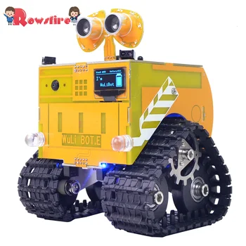 WuliBot Scratch + Mixly Programmable Robot RC Programming Track Car Steam Educational Toys With Camera/Without Camera
WuliBot Scratch + Mixly Programmable Robot RC Programming Track Car Steam Educational Toys With Camera/Without Camera