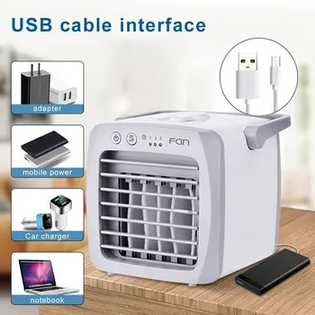 USB Air Fan Cooler Cooling Mini Portable Air Conditioner Fan Humidifier Mute Silent Personal Space For Office Home Car
USB Air Fan Cooler Cooling Mini Portable Air Conditioner Fan Humidifier Mute Silent Personal Space For Office Home Car