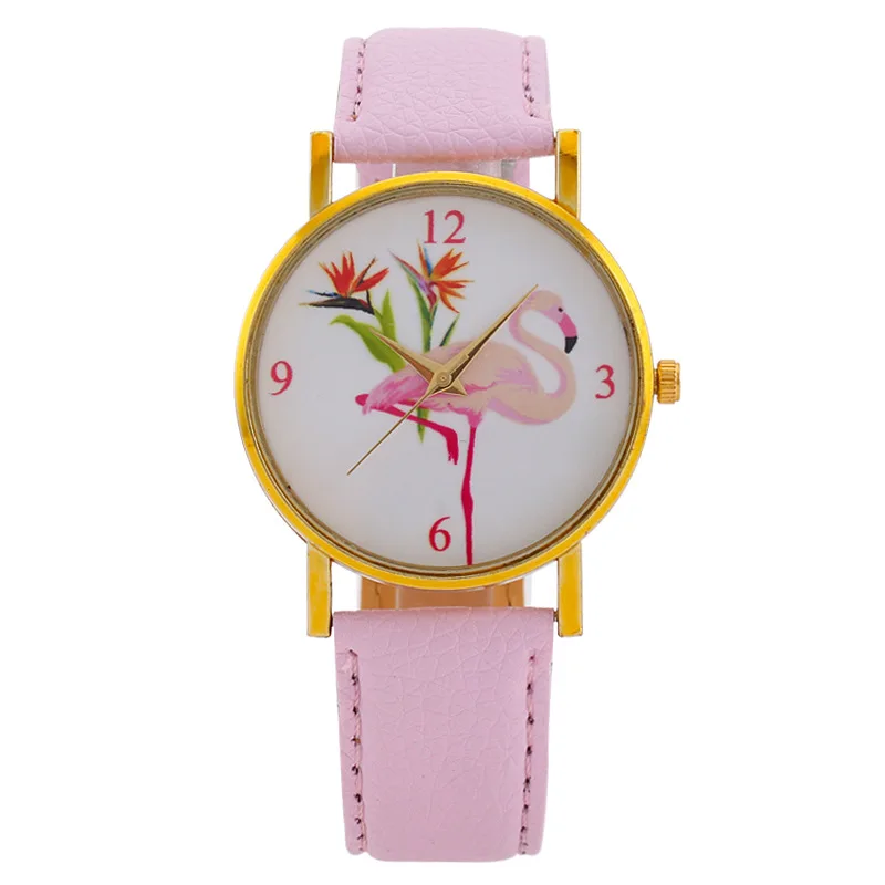 Online Celebrity Hot Selling Pink Flamingo Ultra-Thin Ladies' Watch WOMEN'S Watch Quartz Watch
Online Celebrity Hot Selling Pink Flamingo Ultra-Thin Ladies' Watch WOMEN'S Watch Quartz Watch