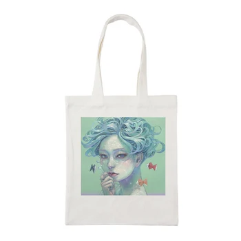 2020 Cute Eco Simple Cool Canvas Women Single Shoulder Bag Girls Shopper Bags Funny Beach Folding Shopping Bags Recycled Cotton
2020 Cute Eco Simple Cool Canvas Women Single Shoulder Bag Girls Shopper Bags Funny Beach Folding Shopping Bags Recycled Cotton