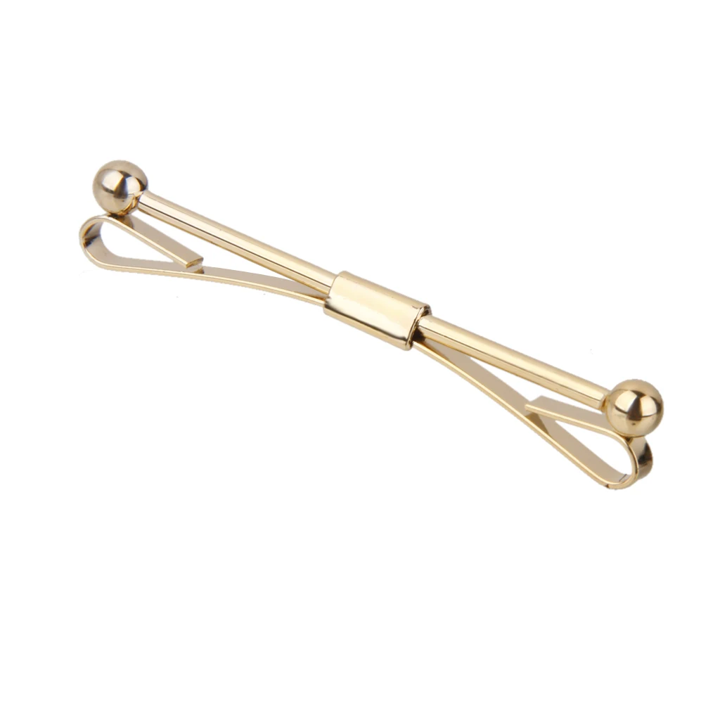 Phenovo Alloy Necktie Shirt Tie Collar Pin Tie Clip Clasp Bar Brooch Men Accessory For Jewelry Making Accessories -Gold Phenovo Alloy Necktie Shirt Tie Collar Pin Tie Clip Clasp Bar Brooch Men Accessory For Jewelry Making Accessories -Gold