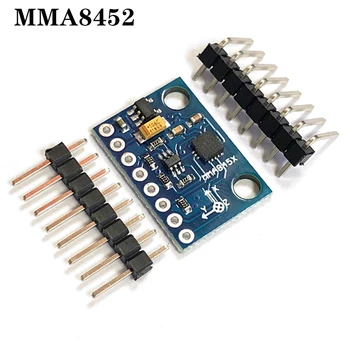 New MMA8452 Accelerometer Sensor Module Shield For Arduino Precision Tilt 14BIT Digital Three Axis Accelerator Module GY-45
New MMA8452 Accelerometer Sensor Module Shield For Arduino Precision Tilt 14BIT Digital Three Axis Accelerator Module GY-45