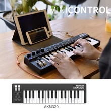 Mini 32-key MIDI Keyboard Mobile Portable Small Pad Electric Sound Arranger Compatible with Android/IOS/PC Driver-free
Mini 32-key MIDI Keyboard Mobile Portable Small Pad Electric Sound Arranger Compatible with Android/IOS/PC Driver-free