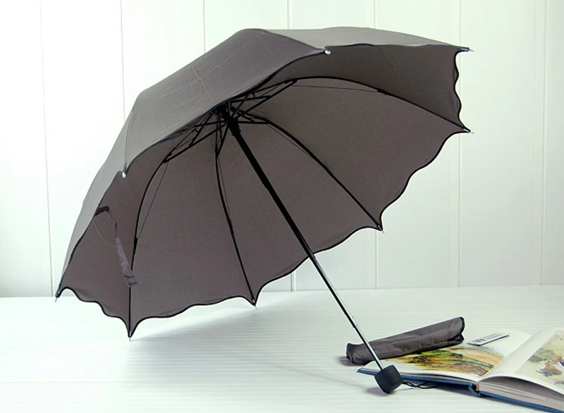 Durable Fashionable Advanced UV-proof Three Folding Solid Sunshade Rain Umbrella Modish Female Sun Girl Parasol Pocket Umbrellas
Durable Fashionable Advanced UV-proof Three Folding Solid Sunshade Rain Umbrella Modish Female Sun Girl Parasol Pocket Umbrellas