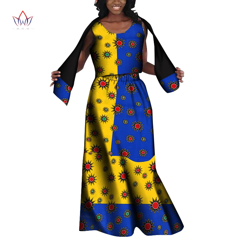 Women's plus size clothes Sleeveless Elegant Women Formal Dresses Evening Dashiki African Wear Ankle Length long Dress WY8170
Women's plus size clothes Sleeveless Elegant Women Formal Dresses Evening Dashiki African Wear Ankle Length long Dress WY8170