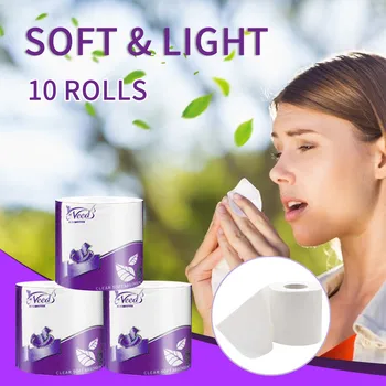 Paper Towels Soft Toilet Paper White Paper Towels Household Three-Layer Paper toilet paper rolls pack rolling paper D401
Paper Towels Soft Toilet Paper White Paper Towels Household Three-Layer Paper toilet paper rolls pack rolling paper D401