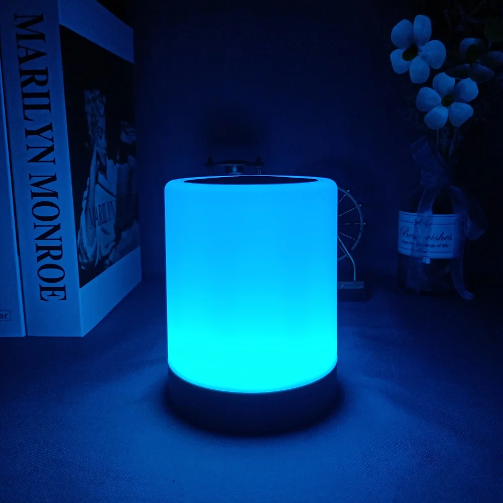 Generic USB Rechargeable Bedside Dimmable Touching Control Table