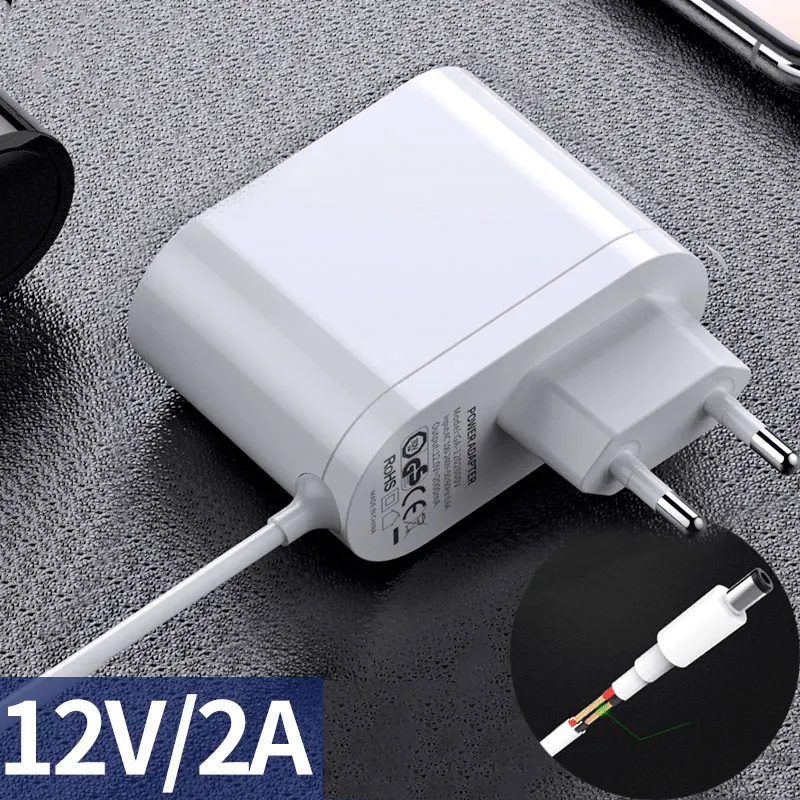 EU US Plug DC 12V 2A Power Adapter to AC 110V - 220V Lighting transformers Power Supply LED Driver Charger For Beauty Instrument
EU US Plug DC 12V 2A Power Adapter to AC 110V - 220V Lighting transformers Power Supply LED Driver Charger For Beauty Instrument
