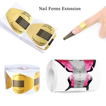 100 Pcs/Lot French Nail Form Tips Nail Extension Art Tools 12 Designs Acrylic Curve False Nails Art DIY Guide Forms Manicure Set
100 Pcs/Lot French Nail Form Tips Nail Extension Art Tools 12 Designs Acrylic Curve False Nails Art DIY Guide Forms Manicure Set