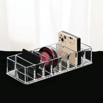 Plastic Divided Makeup Organizer Clear Acrylic Compact Organizer Blushes Highlighters Eyeshadow Display Stand Storage Box
Plastic Divided Makeup Organizer Clear Acrylic Compact Organizer Blushes Highlighters Eyeshadow Display Stand Storage Box