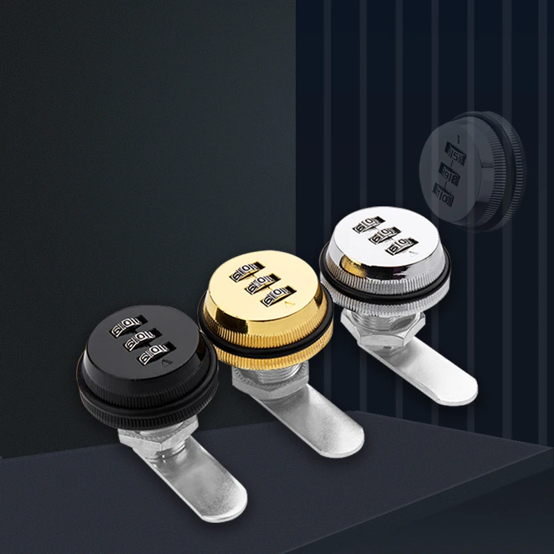 3-Digit Combination Mailbox Lock Smart Drawer Lock Rotary Tongue Cam Cabinet Lock
3-Digit Combination Mailbox Lock Smart Drawer Lock Rotary Tongue Cam Cabinet Lock