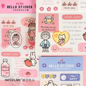 2 Sheets Girlhood Series Bullet Journal Decorative Sticker Kawaii Girl Stickers Scrapbooking DIY Diary Album Stick Lable Gift
2 Sheets Girlhood Series Bullet Journal Decorative Sticker Kawaii Girl Stickers Scrapbooking DIY Diary Album Stick Lable Gift