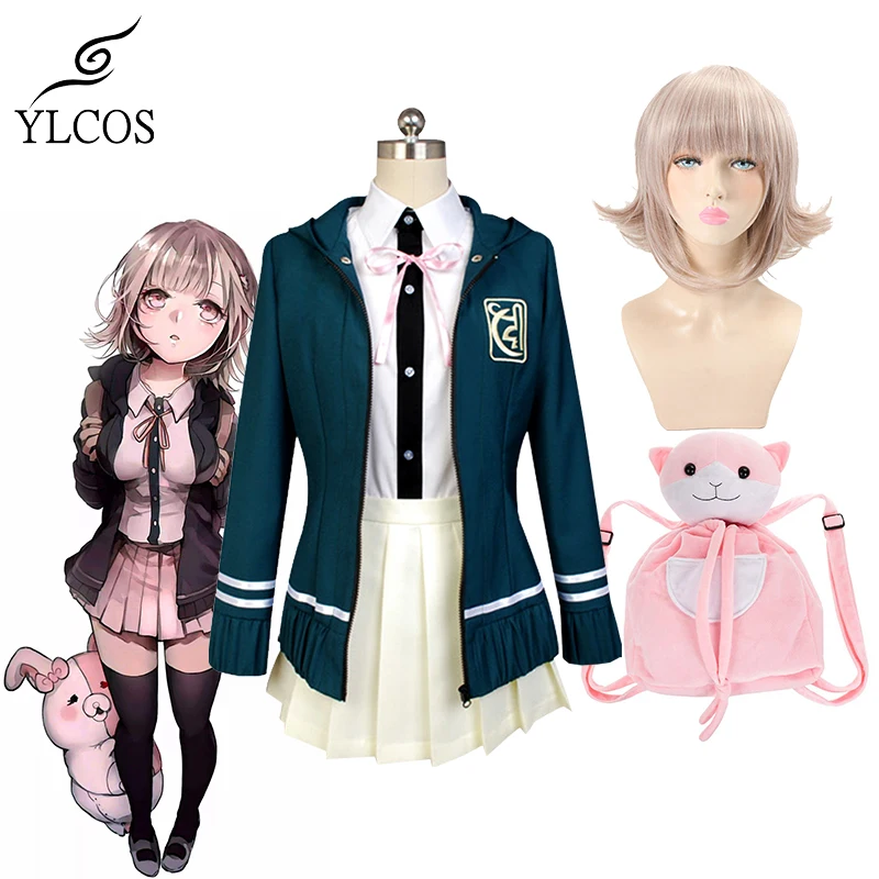 Аниме Danganronpa Nanami ChiaKi Костюм Косплэй Хэллоуин вечерние Для женщин костюм для
