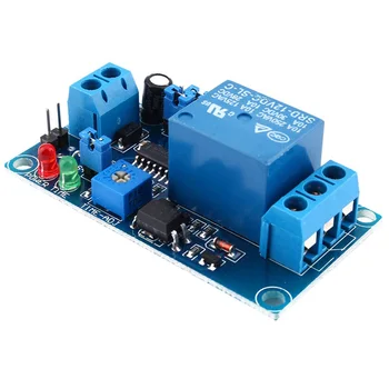 DC 5V/12V Time Relay Module Normal Open Time Delay Timing Timer Relay Control Switch Adjustable Potentiometer LED Indicator
DC 5V/12V Time Relay Module Normal Open Time Delay Timing Timer Relay Control Switch Adjustable Potentiometer LED Indicator