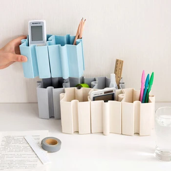 4 Color Plastic Pp Can Be Spliced Desktop Storage Cosmetic Storage Remote Control Box Finishing Boxes Household Article
4 Color Plastic Pp Can Be Spliced Desktop Storage Cosmetic Storage Remote Control Box Finishing Boxes Household Article