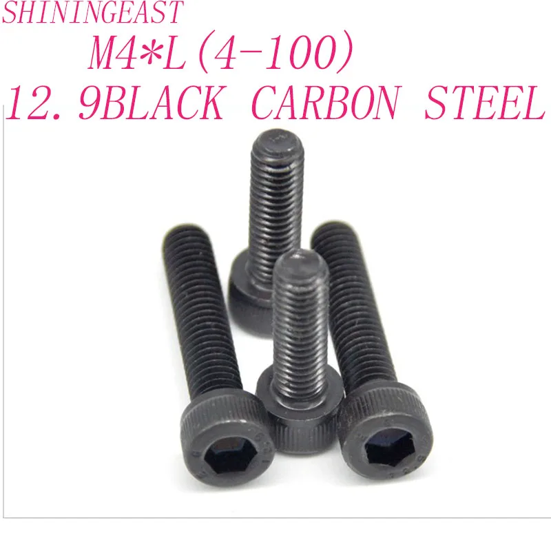 20pcs/lot M4*L(6-100)grade 12.9 black alloy steel hexagon socket cap head screws hex socket pan head half total teeth bolts 16
20pcs/lot M4*L(6-100)grade 12.9 black alloy steel hexagon socket cap head screws hex socket pan head half total teeth bolts 16