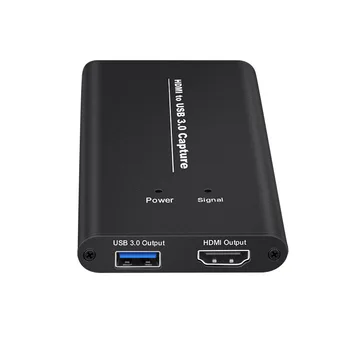Video Capture USB3.0 HDMI 4K60Hz HDMI to USB Card Dongle Game Streaming Live Stream Broadcast w MIC input
Video Capture USB3.0 HDMI 4K60Hz HDMI to USB Card Dongle Game Streaming Live Stream Broadcast w MIC input