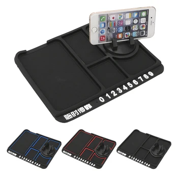 LEEPEE Auto Dashboard Pad Non Slip Sticky Car Anti-Slip Mat Multifunction With Phone Number Plate Silicone Phone Holder Bracket
LEEPEE Auto Dashboard Pad Non Slip Sticky Car Anti-Slip Mat Multifunction With Phone Number Plate Silicone Phone Holder Bracket