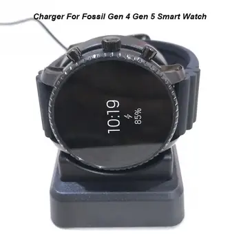 Portable Vertical Stand Smart Watch Charger ABS Charging Base For Fossil Gen 4 5 
Portable Vertical Stand Smart Watch Charger ABS Charging Base For Fossil Gen 4 5