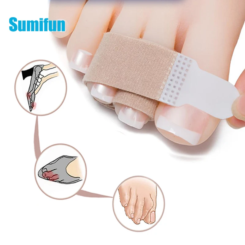 Elastic Toe Separator Wrap Splints Tape for Hallux Overlapping Toe Hand Protector Cushioned Bandages Corrector Pedicure C1459
Elastic Toe Separator Wrap Splints Tape for Hallux Overlapping Toe Hand Protector Cushioned Bandages Corrector Pedicure C1459