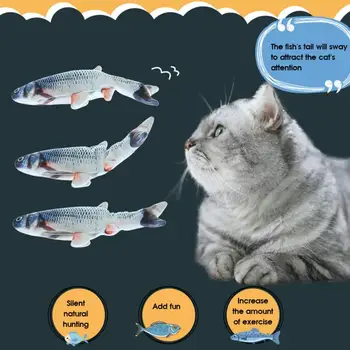 1pc Electric Cat Wagging Fish Realistic Plush Electric Realistic Pet Toy Fish Catnip Mint Pet Fish Toys Chew Bite Toys Non-toxic
1pc Electric Cat Wagging Fish Realistic Plush Electric Realistic Pet Toy Fish Catnip Mint Pet Fish Toys Chew Bite Toys Non-toxic