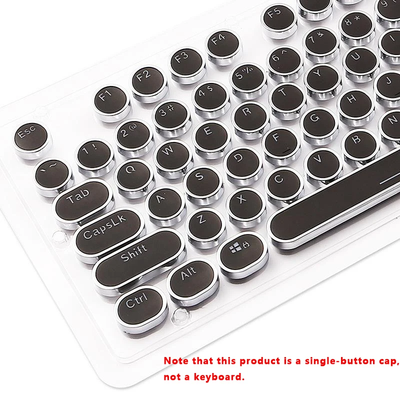 Gaming Mechanical Keyboard Keycaps Compatible with Cherry MX metoo Switches Support Led Round letters Transparent Key cap
Gaming Mechanical Keyboard Keycaps Compatible with Cherry MX metoo Switches Support Led Round letters Transparent Key cap