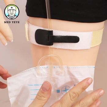 Catheter fixed strap with adjustable strap and a removable fixed patch hook and loop fastener fixing the urinary catheter firmly
Catheter fixed strap with adjustable strap and a removable fixed patch hook and loop fastener fixing the urinary catheter firmly