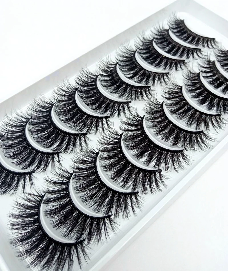 2021 NEW 10 Pairs 100% Real Mink Eyelashes 3D Natural False Eyelashes Mink Lashes Soft Eyelash Extension Makeup Kit Cilios
2021 NEW 10 Pairs 100% Real Mink Eyelashes 3D Natural False Eyelashes Mink Lashes Soft Eyelash Extension Makeup Kit Cilios