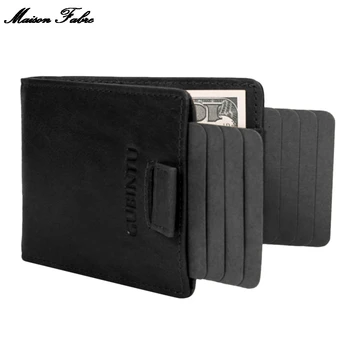 Maison Fabre Men's RFID Slim Wallet With Double Pull-out Leather Antimagnetic RFID Wallet Short Wallet Package Simple Bag
Maison Fabre Men's RFID Slim Wallet With Double Pull-out Leather Antimagnetic RFID Wallet Short Wallet Package Simple Bag