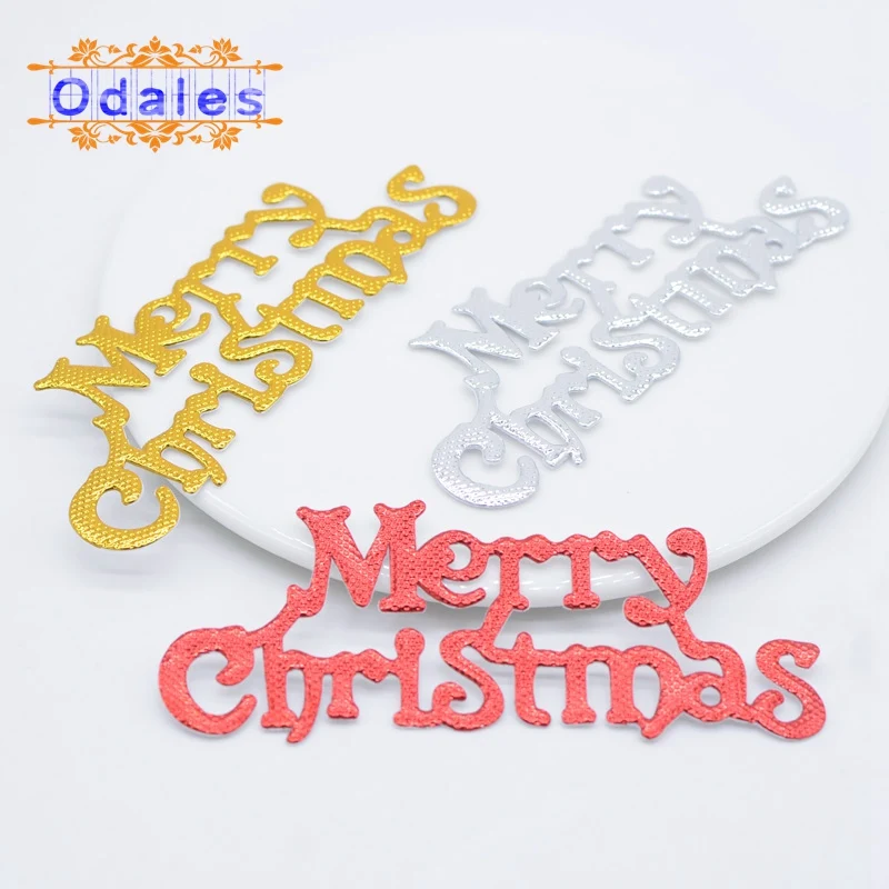 30Pcs/lot 108*45mm Merry Christmas Letter Appliques Christmas Decorations for Home Christmas Tags Fabric Patches Crafts Supplies
30Pcs/lot 108*45mm Merry Christmas Letter Appliques Christmas Decorations for Home Christmas Tags Fabric Patches Crafts Supplies