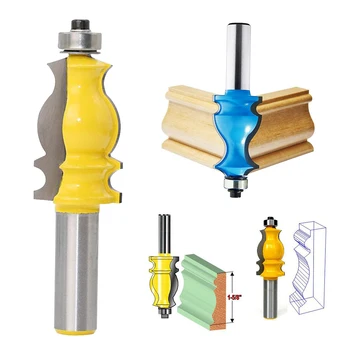 8mm 1/2-Inch Shank Architectural Cemented Carbide Molding Router Bit Trimming Wood Milling Cutter for Woodwork Cutter Power Tool
8mm 1/2-Inch Shank Architectural Cemented Carbide Molding Router Bit Trimming Wood Milling Cutter for Woodwork Cutter Power Tool