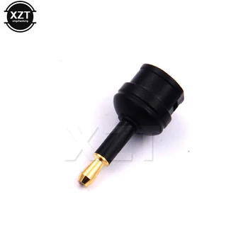 10pcs/lot TOSLINK TO 3.5mm Digital Socket Mini Jack SPDIF Plug Audio Fiber Optic Optical female to 3.5 mm male Adapter Connector
10pcs/lot TOSLINK TO 3.5mm Digital Socket Mini Jack SPDIF Plug Audio Fiber Optic Optical female to 3.5 mm male Adapter Connector