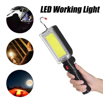 Flashlight Floodlight COB LED Hand Torch Camping Magnetic Work Light Emergency Lighting Rechargeable Auto Inspect Repair Lamp
Flashlight Floodlight COB LED Hand Torch Camping Magnetic Work Light Emergency Lighting Rechargeable Auto Inspect Repair Lamp