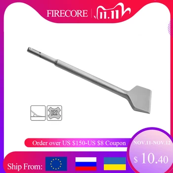 SDS-plus 3-In Wide Chisel Cranked Angled Bent Electric Hammer Tile Removal Chisel Scraper Bits(3" X 10")
