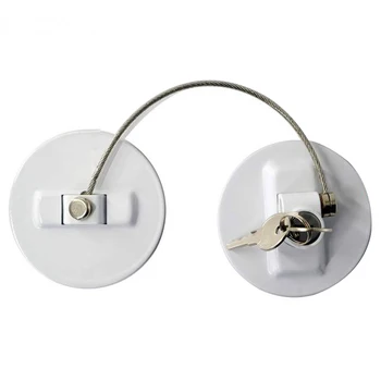 Children Safe Lock Multi Use Latches Window Refrigerator Safe Limits Lock for Drawer Door with Key LB88
Children Safe Lock Multi Use Latches Window Refrigerator Safe Limits Lock for Drawer Door with Key LB88