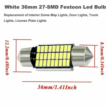10 X 3014 27SMD 36mm Festoon Dome Led Map Light C5W Canbus Error Free LED Bulbs High Quality And Fast Active LED Light
10 X 3014 27SMD 36mm Festoon Dome Led Map Light C5W Canbus Error Free LED Bulbs High Quality And Fast Active LED Light