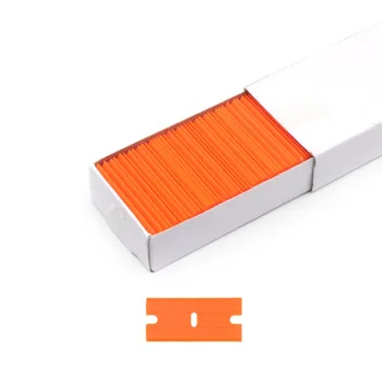 100pcs Plastic Razor Scraper Blades Double Edged For Phone Repair Car Wrapping Window Tint Glue Residue Remove Tool Gadgets ZM56 
100pcs Plastic Razor Scraper Blades Double Edged For Phone Repair Car Wrapping Window Tint Glue Residue Remove Tool Gadgets ZM56