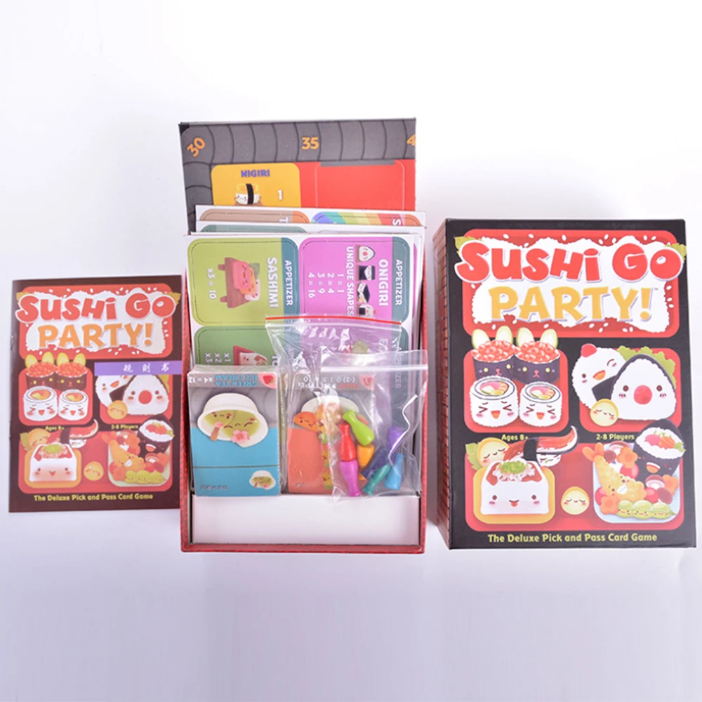 Generic Interactive Card Game Sushi Go Educational Board Game Jumia