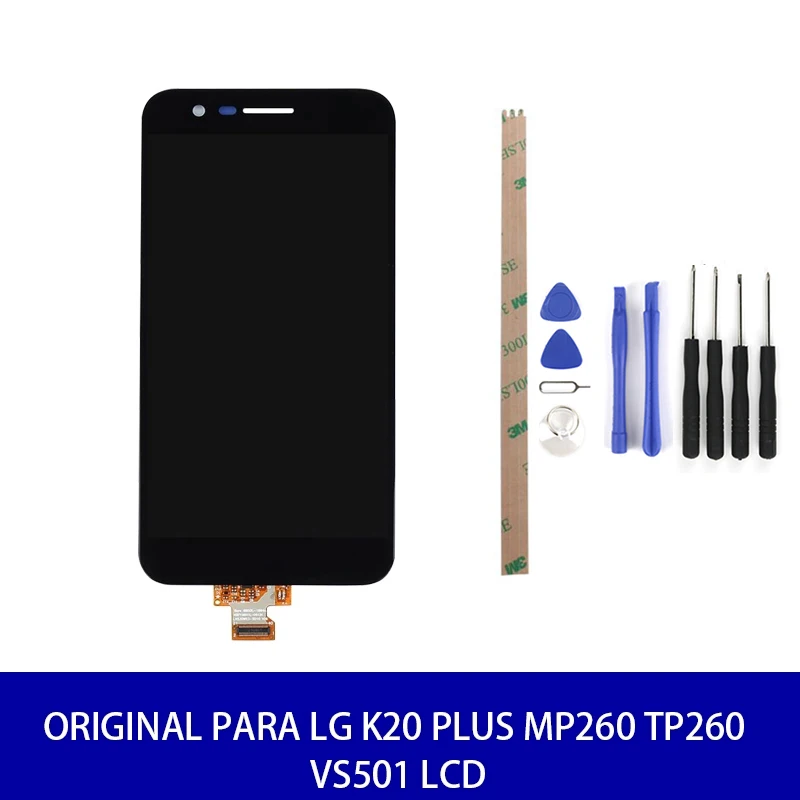 Original For LG K20 plus MP260 TP260 VS501 LCD Display Touch Replacement Parts Tools With Frame 100% Test High Quality
Original For LG K20 plus MP260 TP260 VS501 LCD Display Touch Replacement Parts Tools With Frame 100% Test High Quality