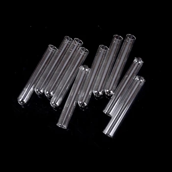 10PCS Transparent Tubes 100mm Pyrex Glass Blowing Tubes Long Thick Wall Test Tube Durable
10PCS Transparent Tubes 100mm Pyrex Glass Blowing Tubes Long Thick Wall Test Tube Durable