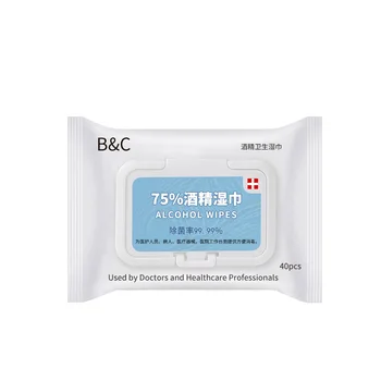 40PCS 75% Alcohol Disinfecting Wipes Disposable Hand Wipe Prevention Disinfection Cleaning Wet Wipe Used for Skin Cleaning
40PCS 75% Alcohol Disinfecting Wipes Disposable Hand Wipe Prevention Disinfection Cleaning Wet Wipe Used for Skin Cleaning