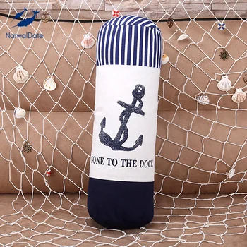 Soft Lumbar Roll Back Support Pillow Cotton Cushion Polyester Core Nautical Theme Rudder Anchor Go To Harbor Home Decor Boy Toy
Soft Lumbar Roll Back Support Pillow Cotton Cushion Polyester Core Nautical Theme Rudder Anchor Go To Harbor Home Decor Boy Toy