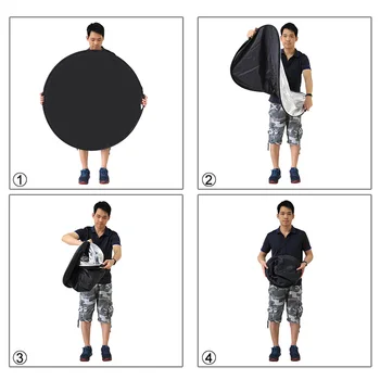 110CM Accessories Studio Tool Portable Round Light Reflector 5 In 1 Taking Pictures Photography Lighting Collapsible Durable
110CM Accessories Studio Tool Portable Round Light Reflector 5 In 1 Taking Pictures Photography Lighting Collapsible Durable
