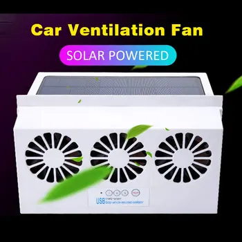 Ventilation Window Radiator ABS Auto Accessories Air Vent Universal Summer Solar Powered Car Cooling Fan Deodorate Exhaust
Ventilation Window Radiator ABS Auto Accessories Air Vent Universal Summer Solar Powered Car Cooling Fan Deodorate Exhaust