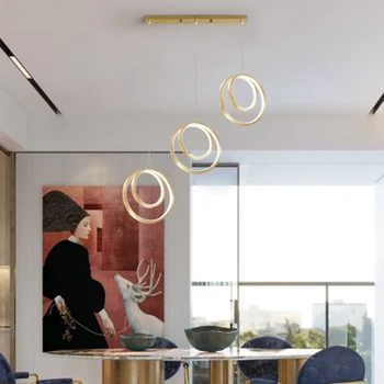 Gold/Black Modern Led pendant Chandelier for living room dining room kitchen Rectangular bar counter chandeliers Lighting Fxitur
Gold/Black Modern Led pendant Chandelier for living room dining room kitchen Rectangular bar counter chandeliers Lighting Fxitur