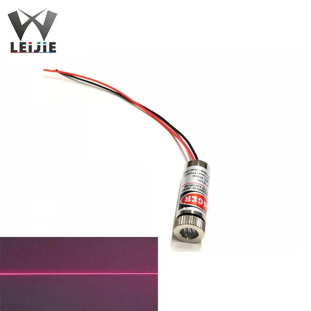 Adjustable 5mW 650nm 12*35mm 3V-5V Red Line Laser Module Industrial 12mm LED LD Module
Adjustable 5mW 650nm 12*35mm 3V-5V Red Line Laser Module Industrial 12mm LED LD Module