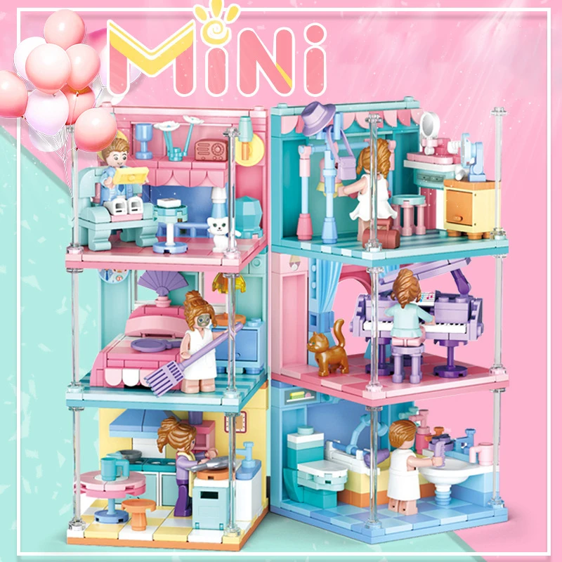 6 in 1 Pretend Play Kitchen Building Block Garden City Street View Creator Bricks Girlfriends Toys 660pcs Girl Christmas Gift
6 in 1 Pretend Play Kitchen Building Block Garden City Street View Creator Bricks Girlfriends Toys 660pcs Girl Christmas Gift