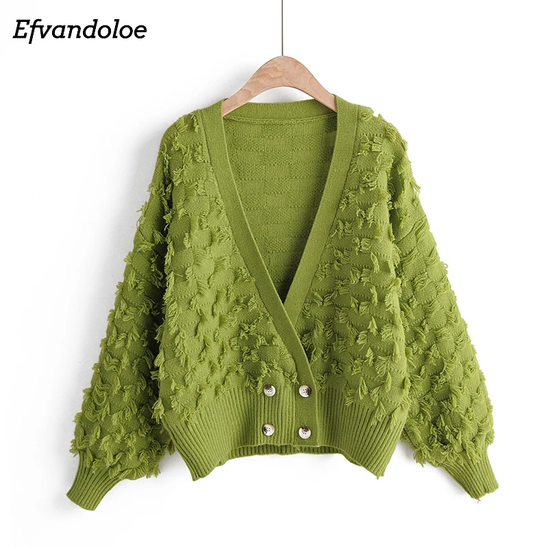 Efvandoloe Cardigan Sweater Women Autumn clothes Winter kardigan korean style Solid v-neck jumper Sweaters
Efvandoloe Cardigan Sweater Women Autumn clothes Winter kardigan korean style Solid v-neck jumper Sweaters